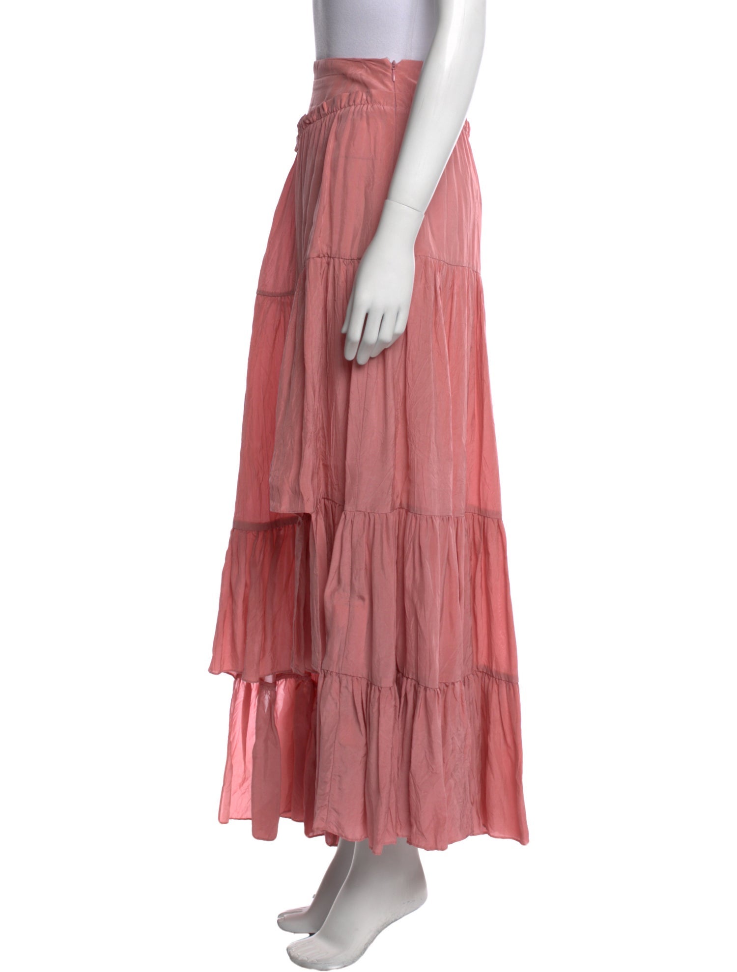 3.1 Phillip Lim Ruffle Embellishment Long Skirt