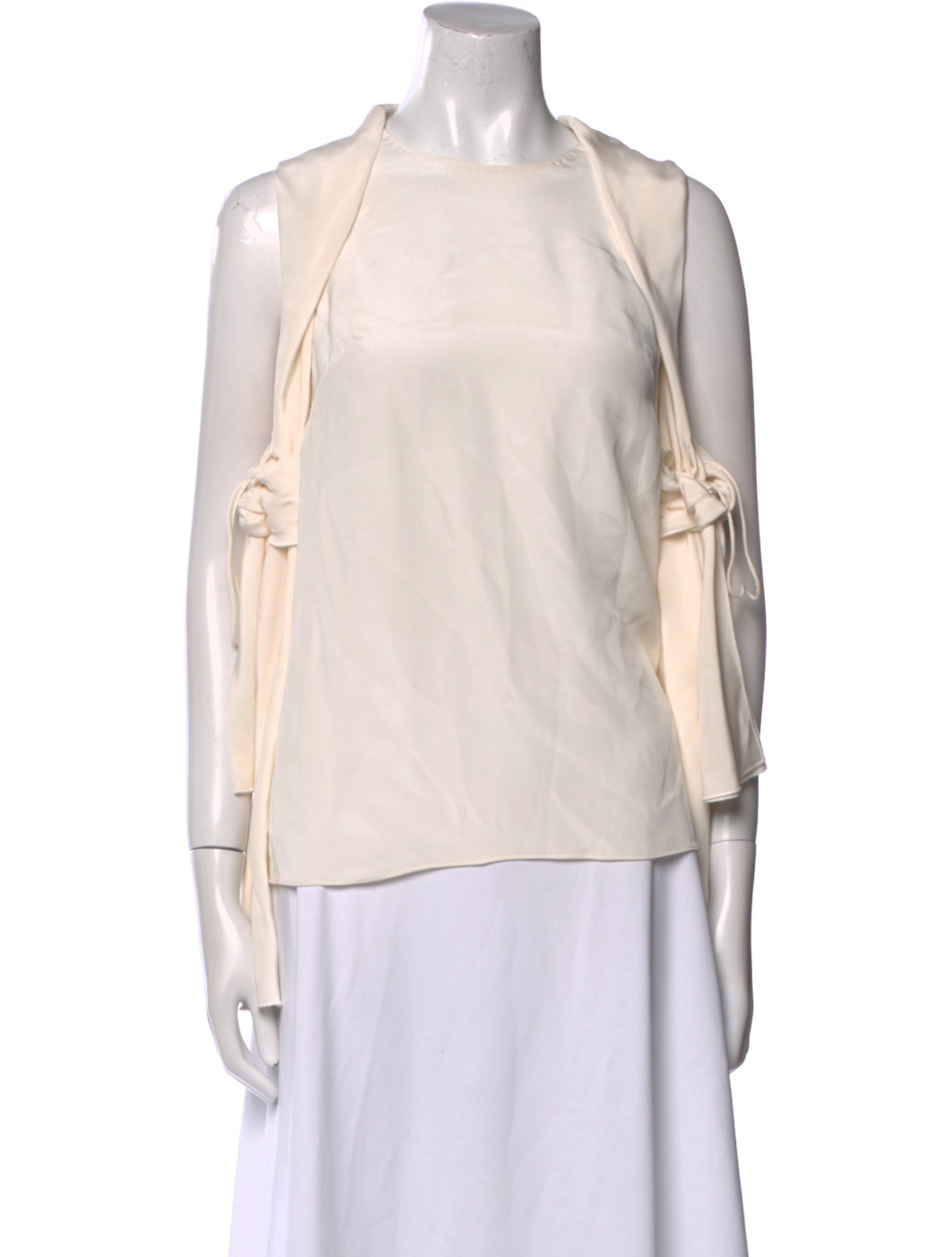 3.1 Phillip Lim Silk Square Neckline Blouse