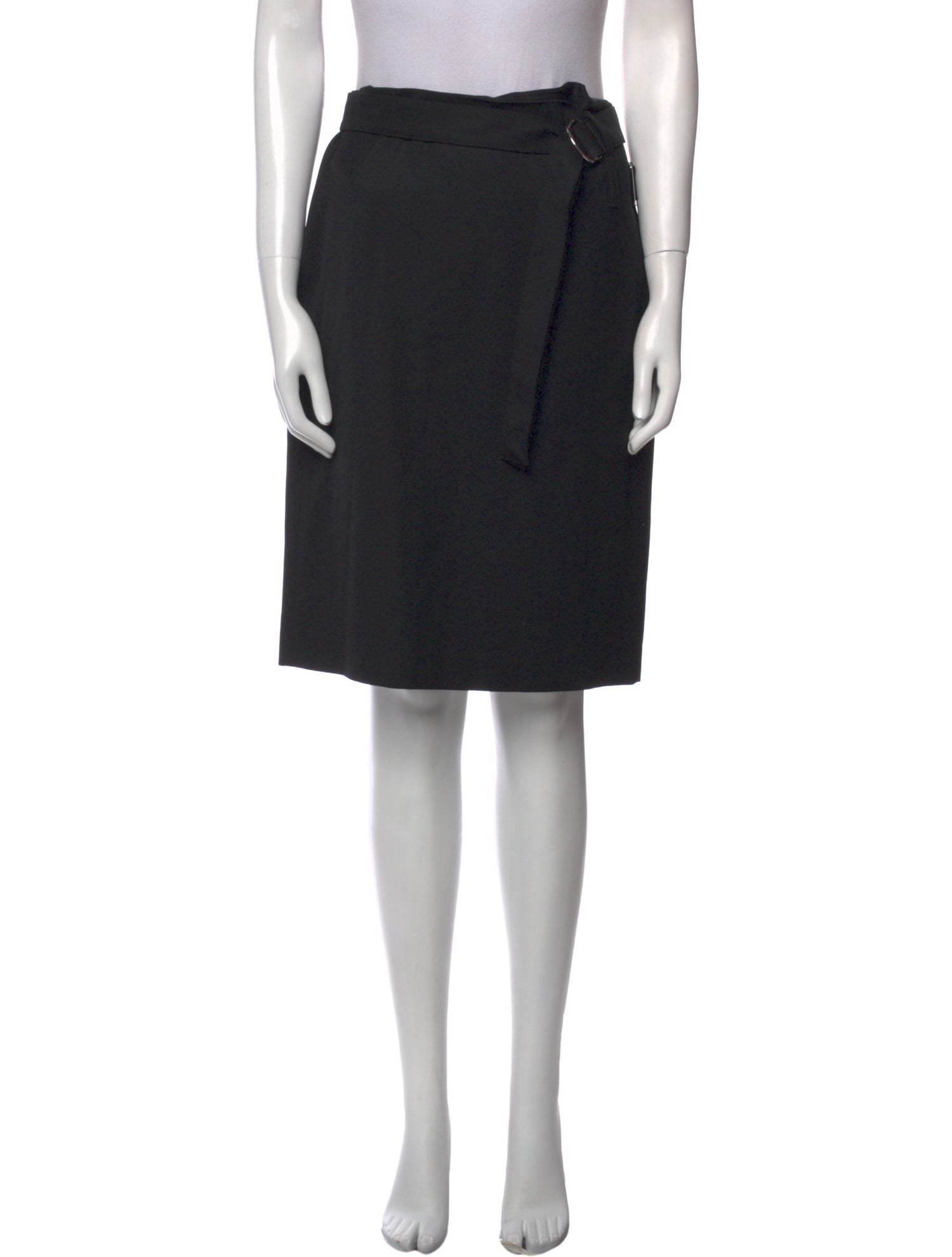 3.1 Phillip Lim Ruffle Embellishment Knee-Length Skirt