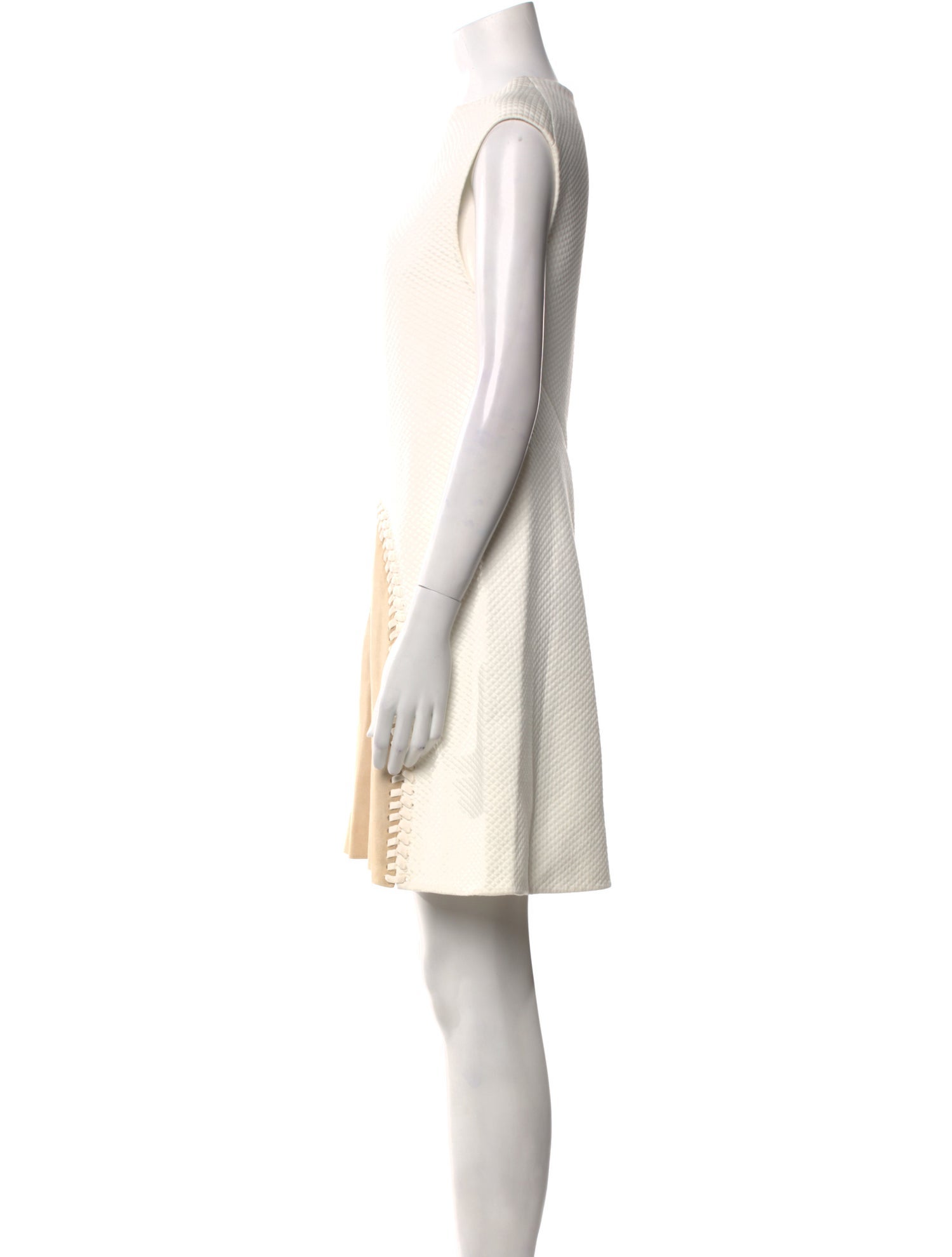 3.1 Phillip Lim Lamb Leather Mini Dress