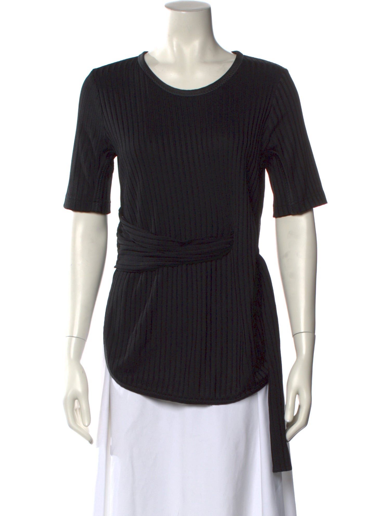 3.1 Phillip Lim Scoop Neck Short Sleeve T-Shirt