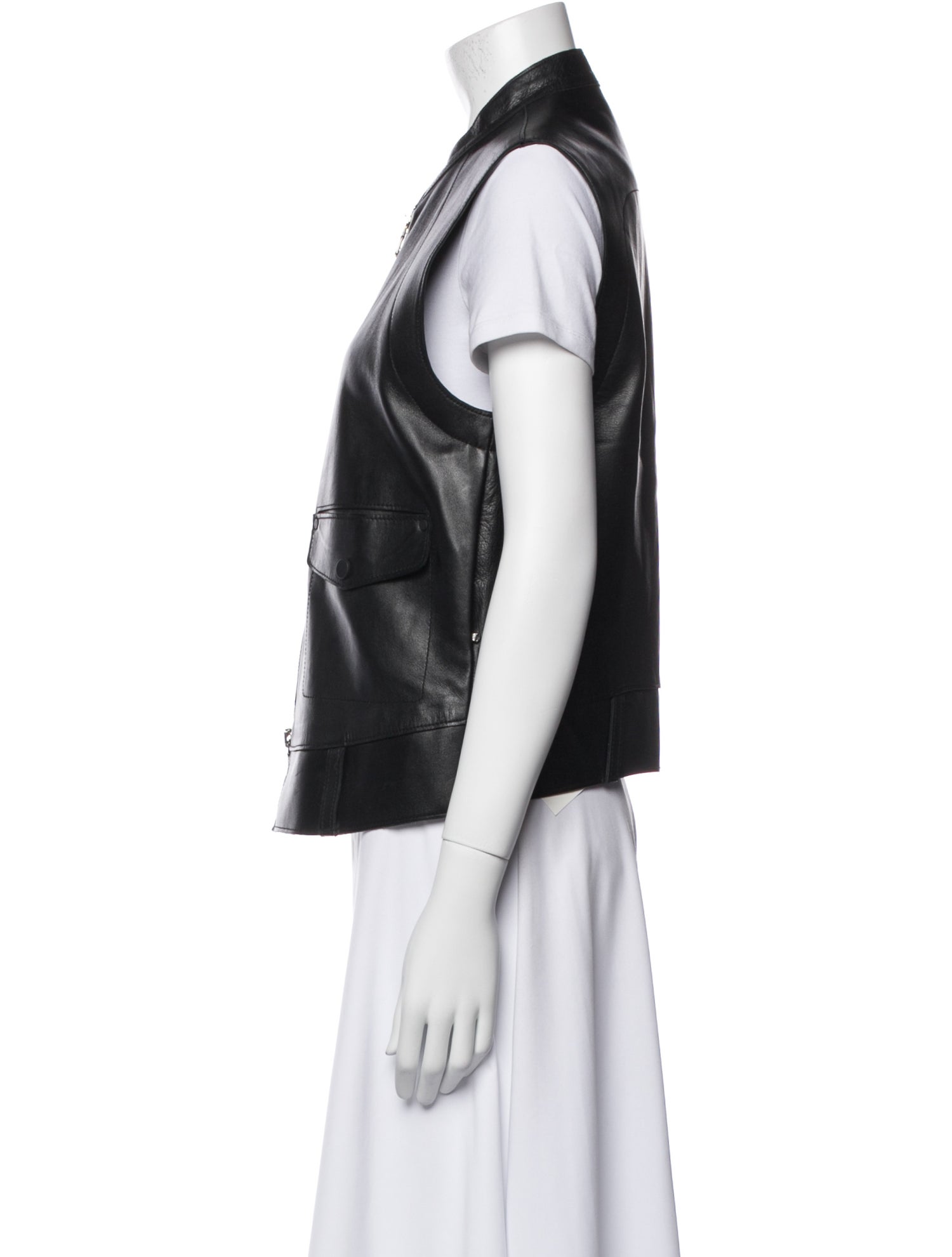 3.1 Phillip Lim Lamb Leather Vest