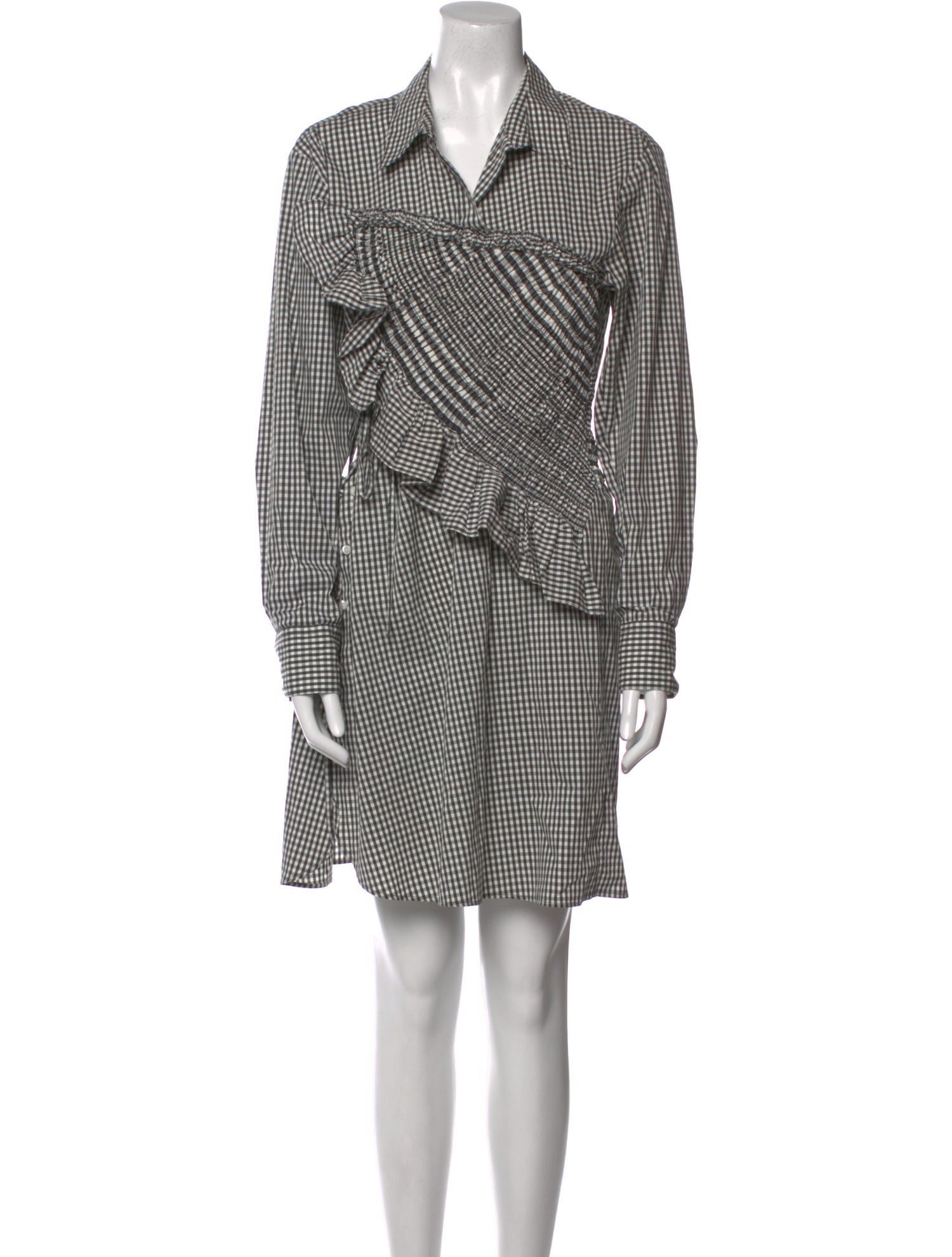 3.1 Phillip Lim Plaid Print Mini Dress