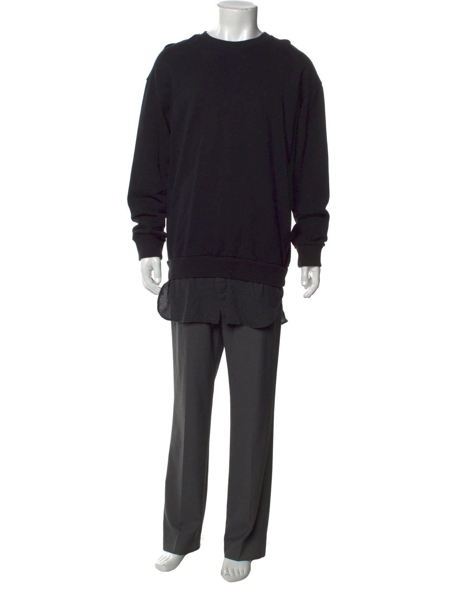 3.1 Phillip Lim Crew Neck Long Sleeve Sweatshirt