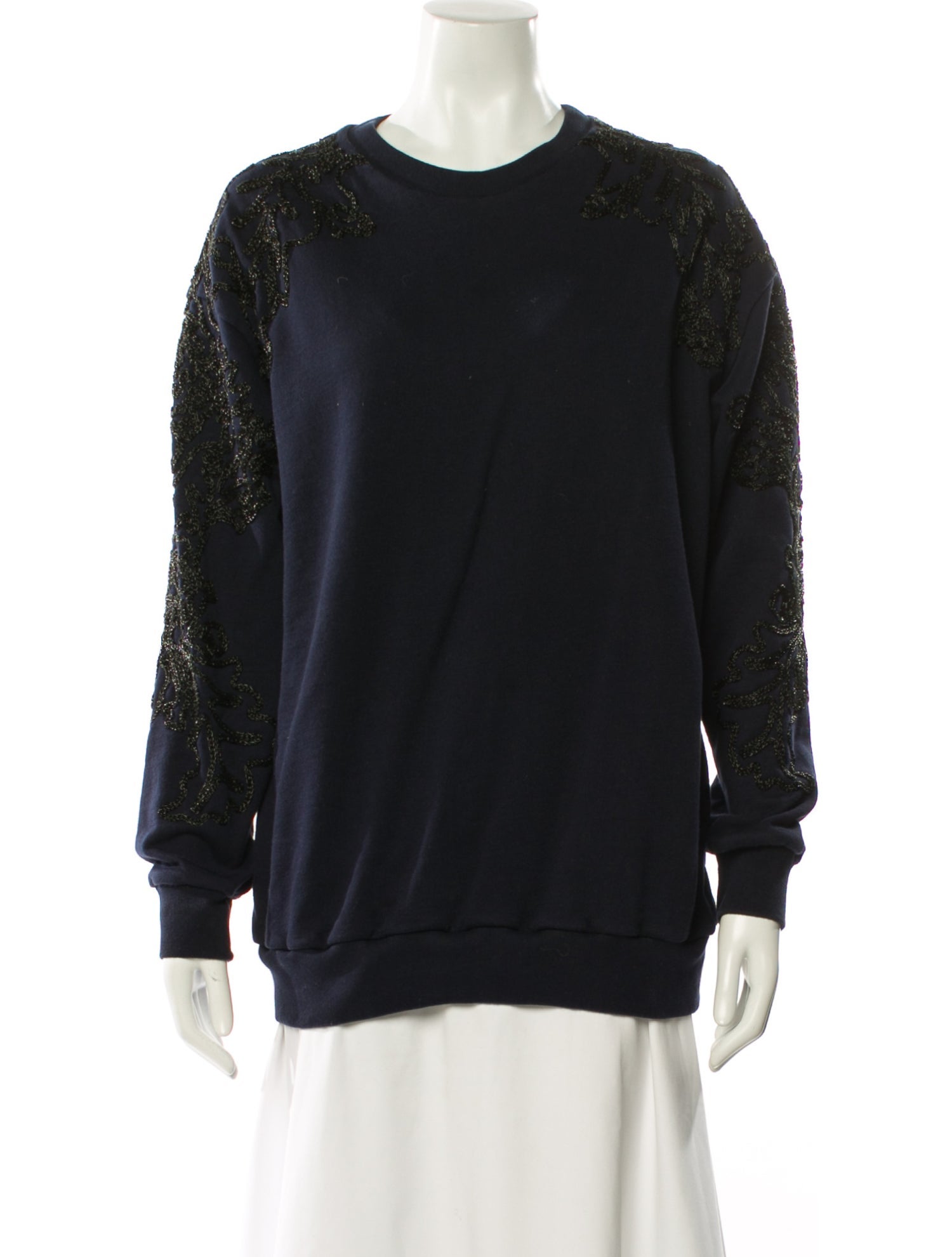 3.1 Phillip Lim Crew Neck Long Sleeve Sweatshirt