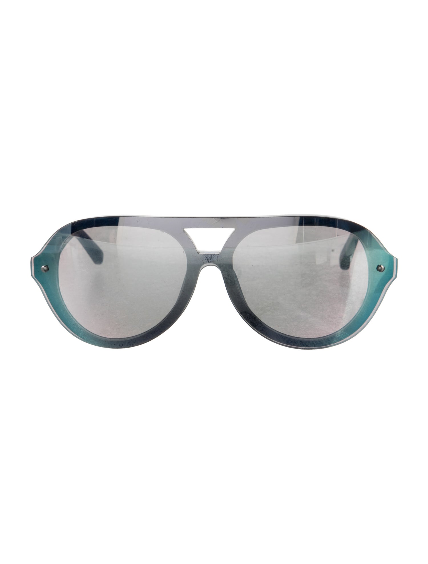3.1 Phillip Lim Aviator Mirrored Sunglasses