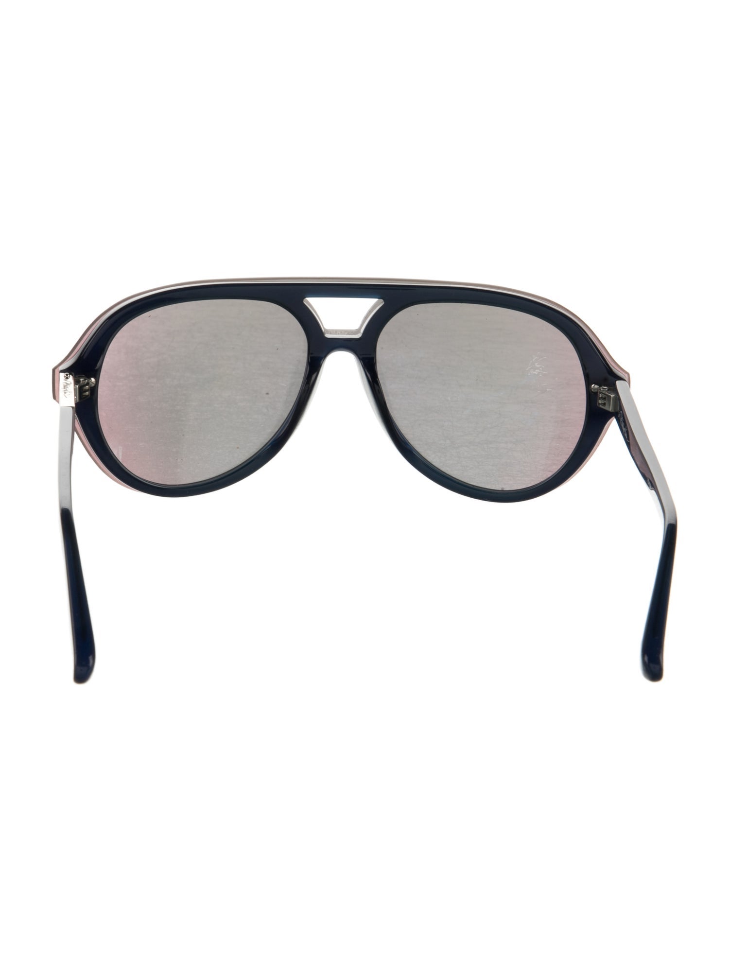 3.1 Phillip Lim Aviator Mirrored Sunglasses