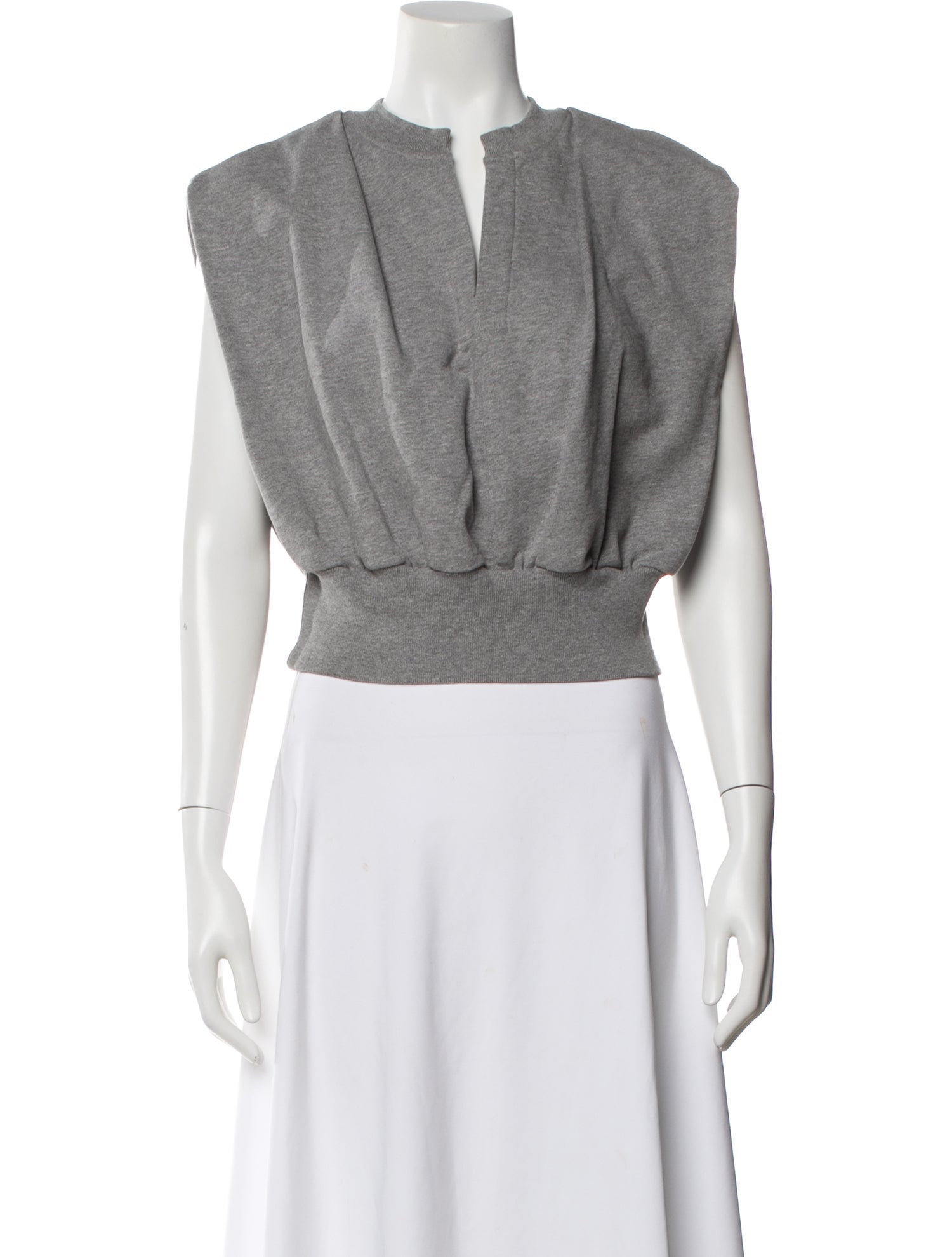 3.1 Phillip Lim Crew Neck Sleeveless Top