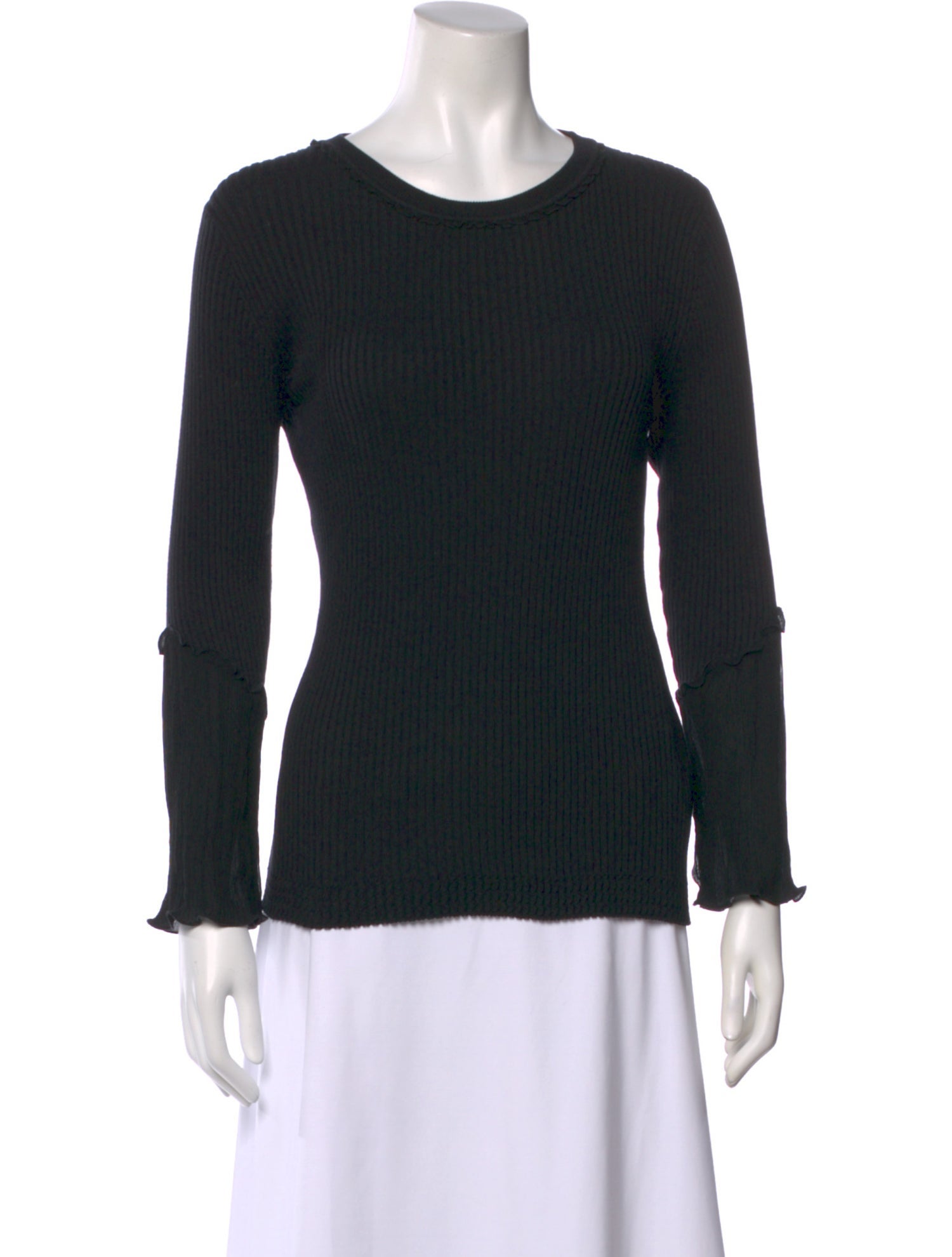 3.1 Phillip Lim Silk Crew Neck Top