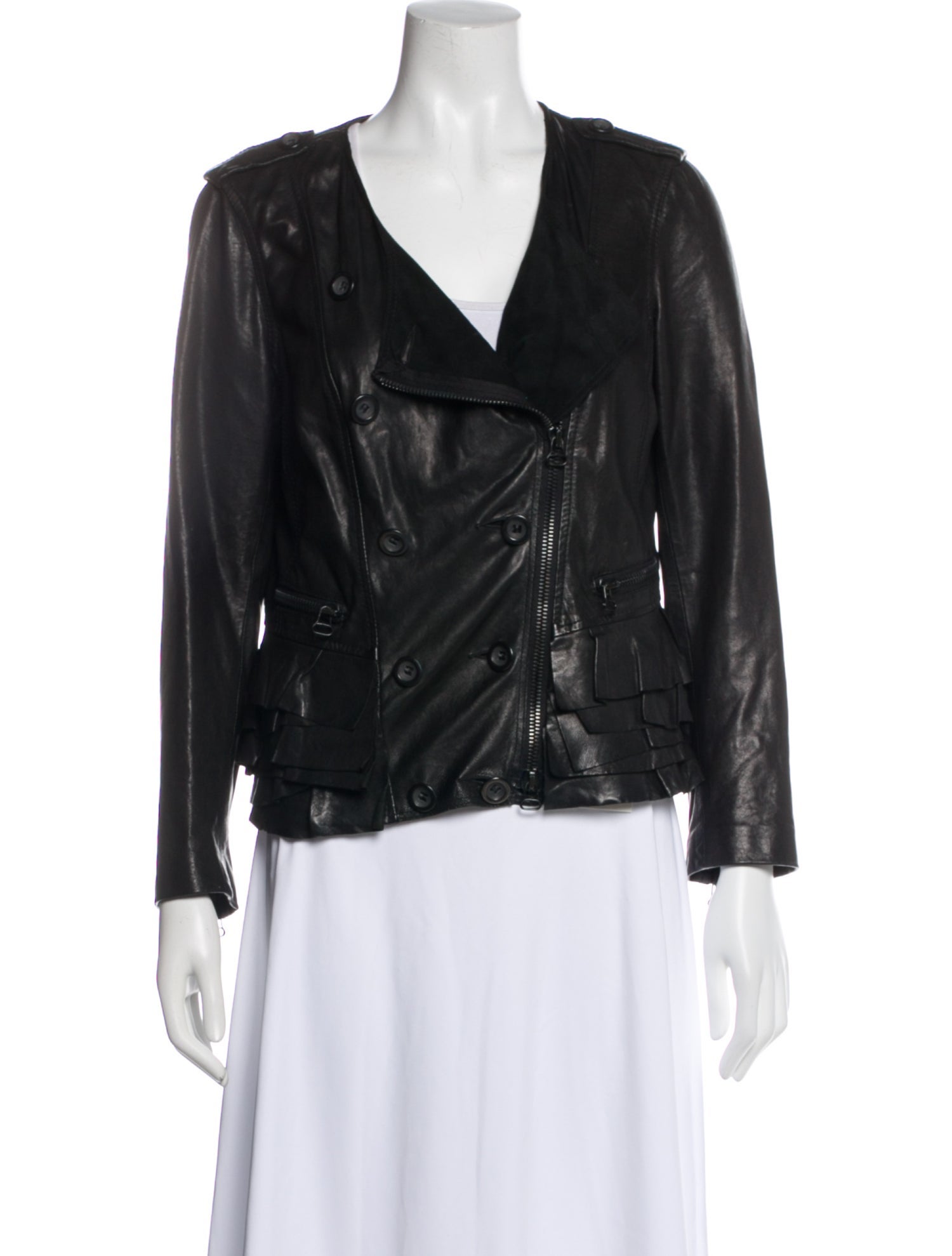 3.1 Phillip Lim Leather Biker Jacket