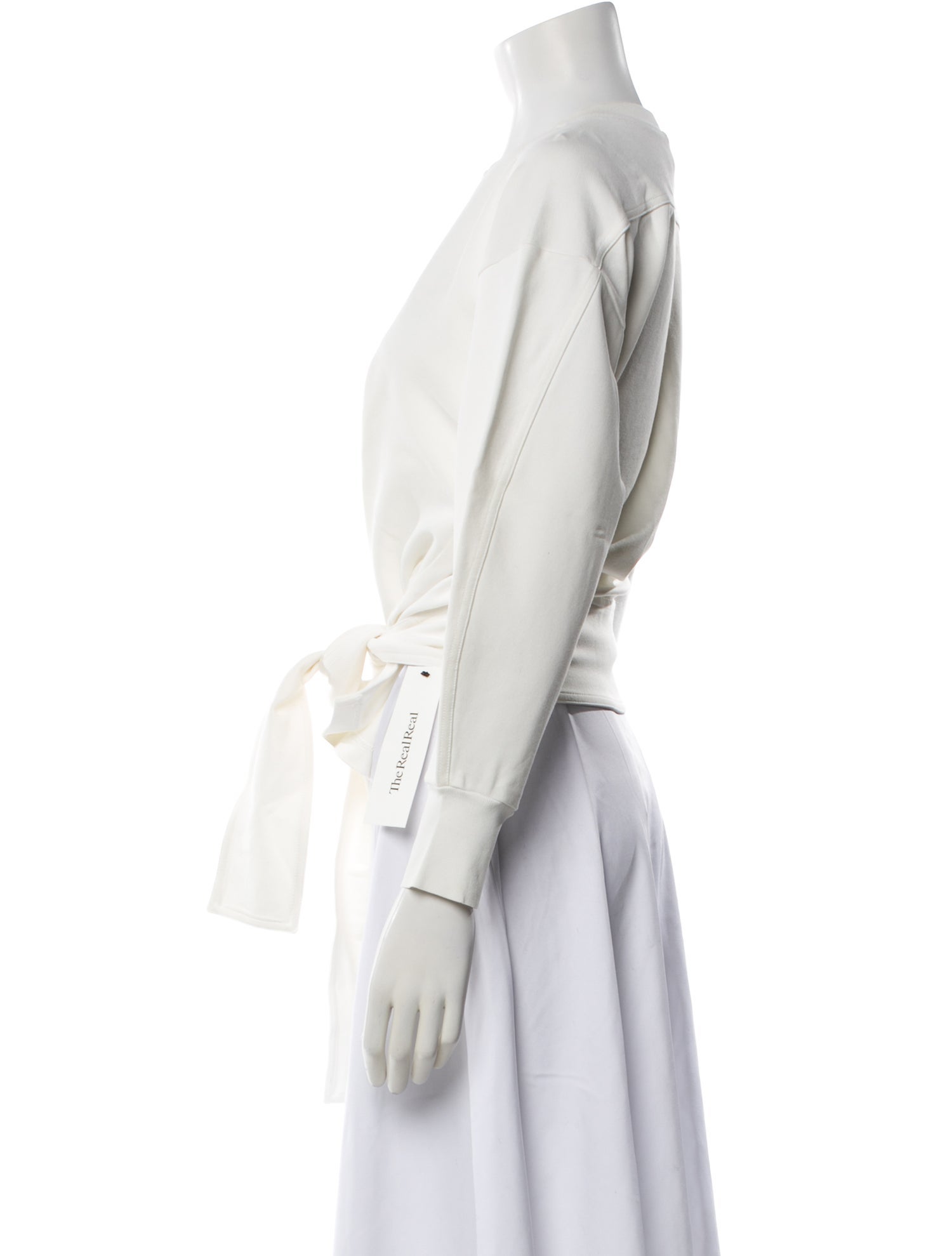 3.1 Phillip Lim Open Front Long Sleeve Top