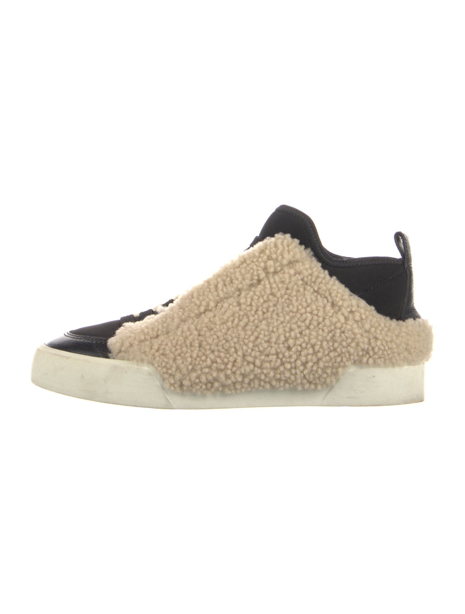 3.1 Phillip Lim Shearling Patterned Sneakers