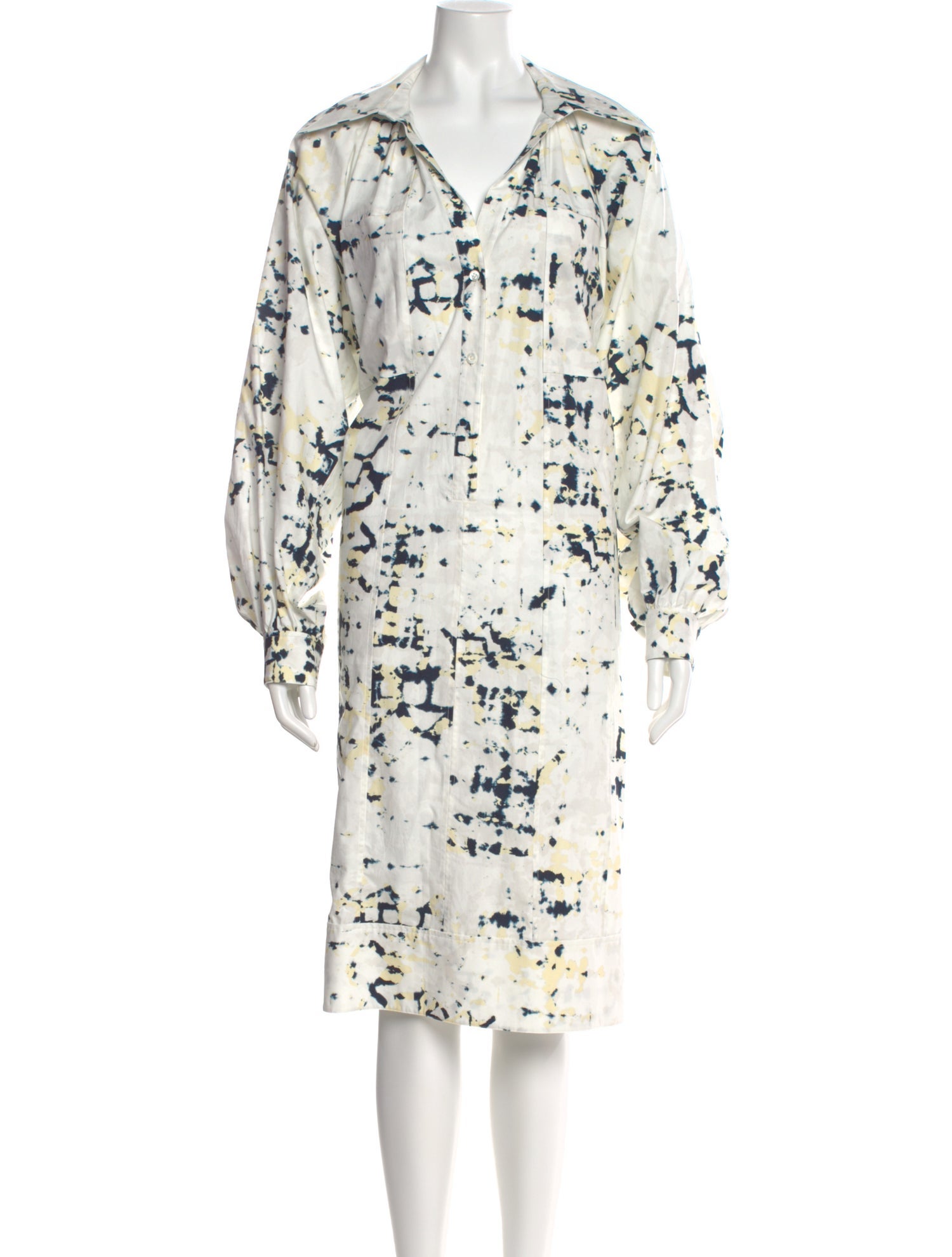 3.1 Phillip Lim Tie-Dye Print Midi Length Dress w/ Tags