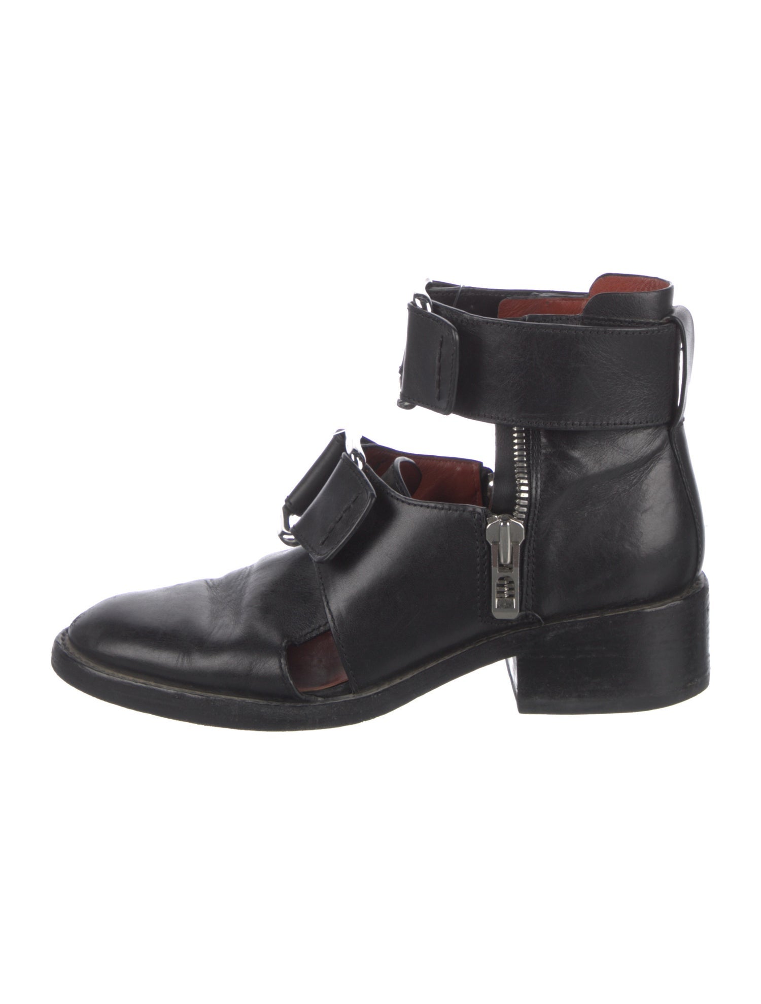 3.1 Phillip Lim Leather Combat Boots