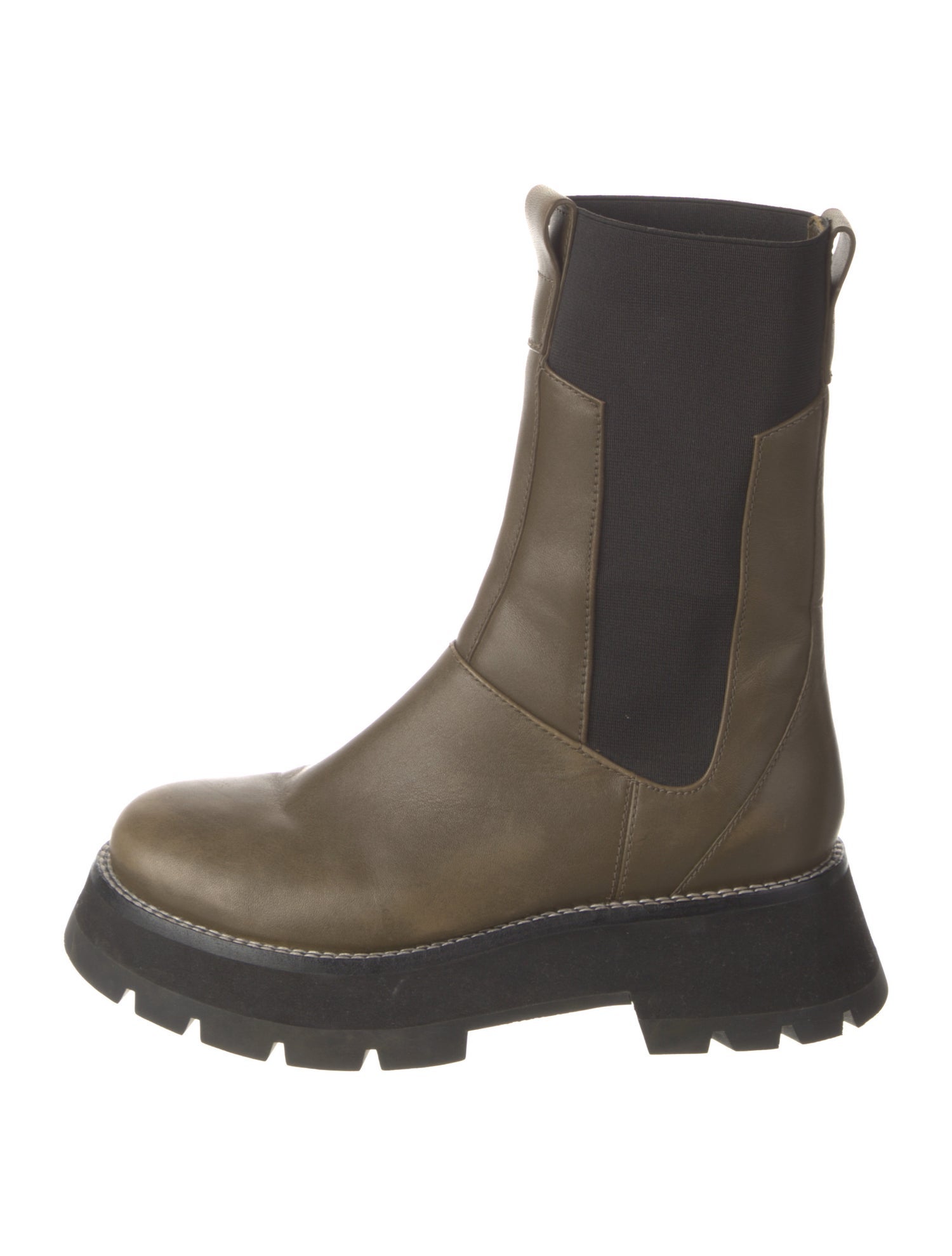 3.1 Phillip Lim Leather Chelsea Boots