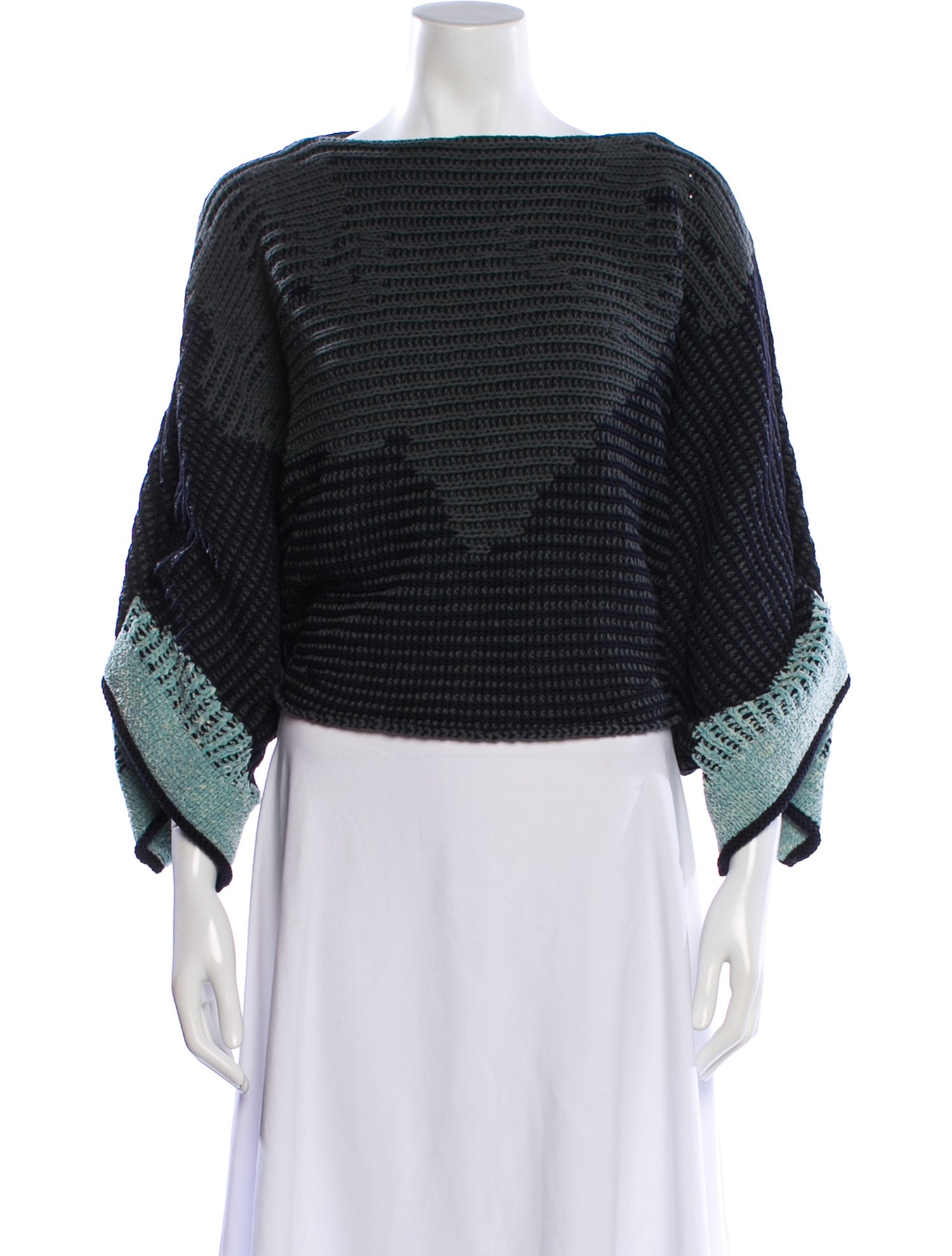 3.1 Phillip Lim Striped Bateau Neckline Sweater