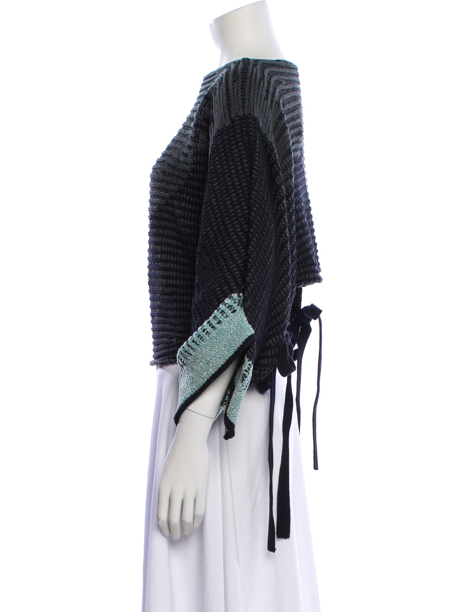 3.1 Phillip Lim Striped Bateau Neckline Sweater