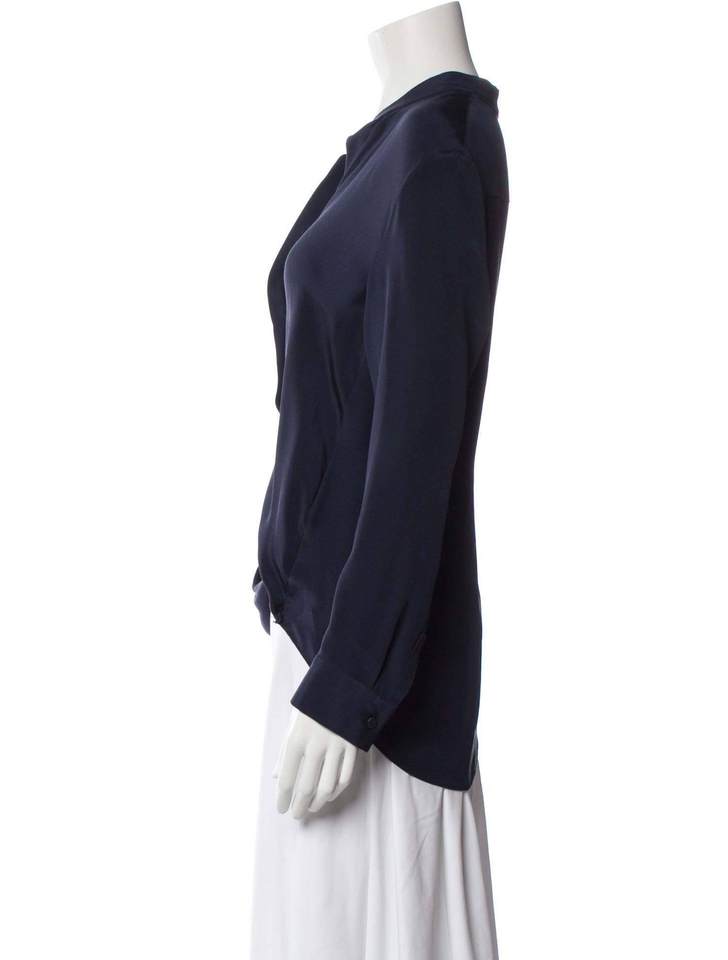 3.1 Phillip Lim Silk V-Neck Blouse