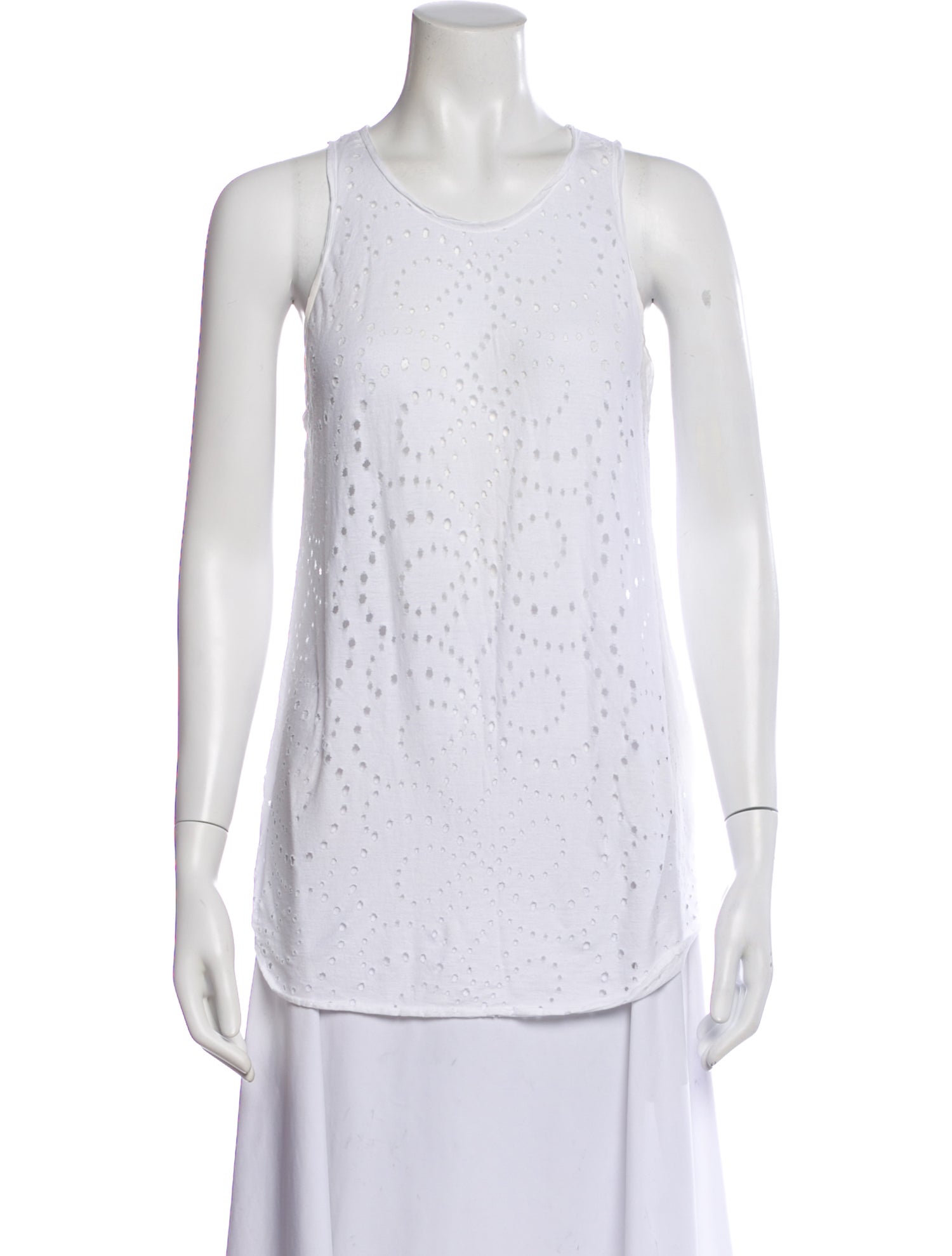 3.1 Phillip Lim Crew Neck Sleeveless Top