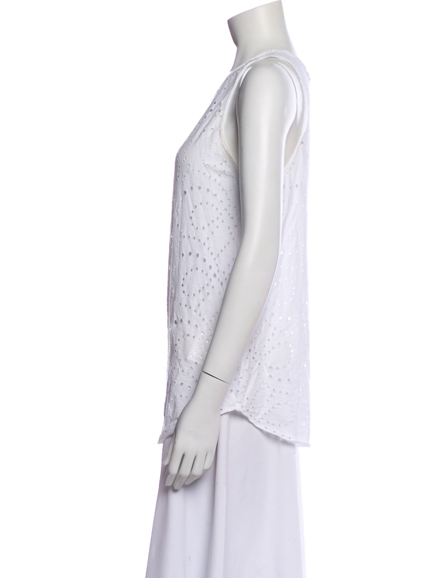 3.1 Phillip Lim Crew Neck Sleeveless Top