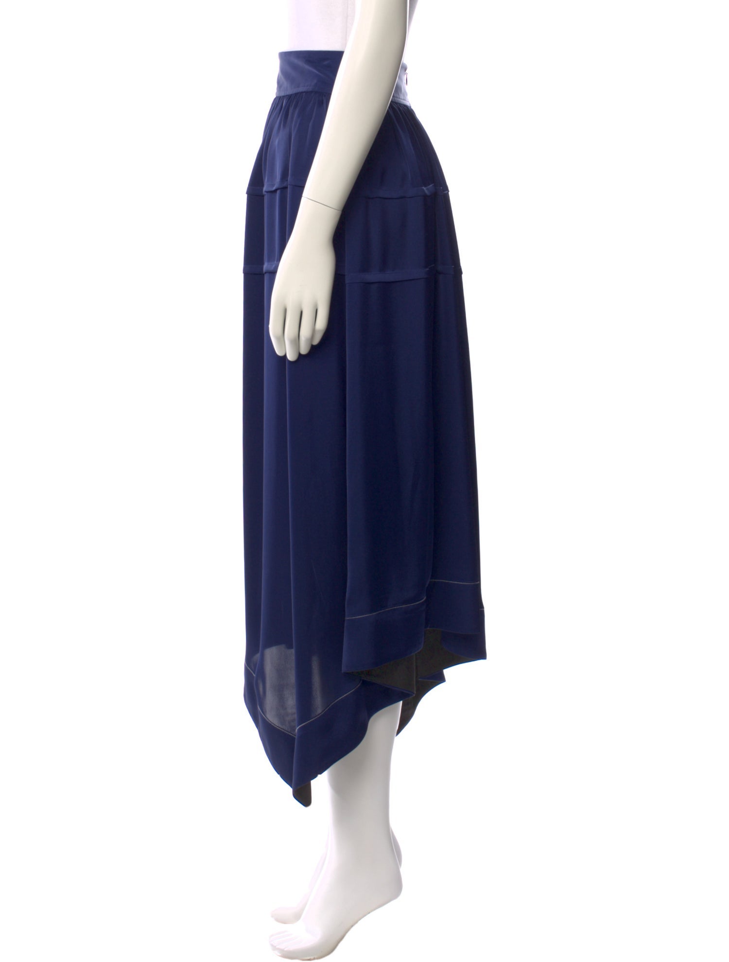 3.1 Phillip Lim Ruffle Embellishment Midi Length Skirt