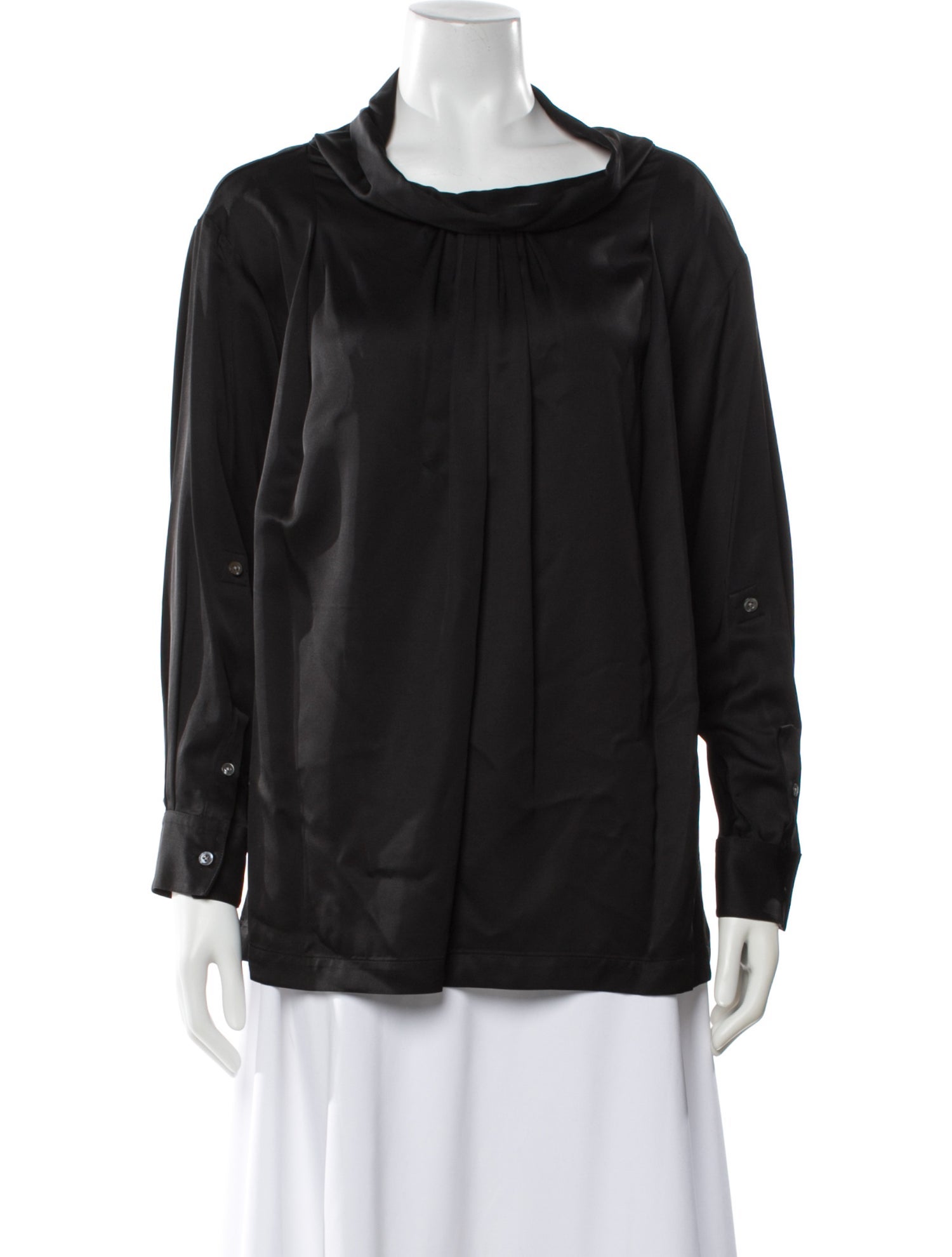 3.1 Phillip Lim Cowl Neck Long Sleeve Blouse w/ Tags