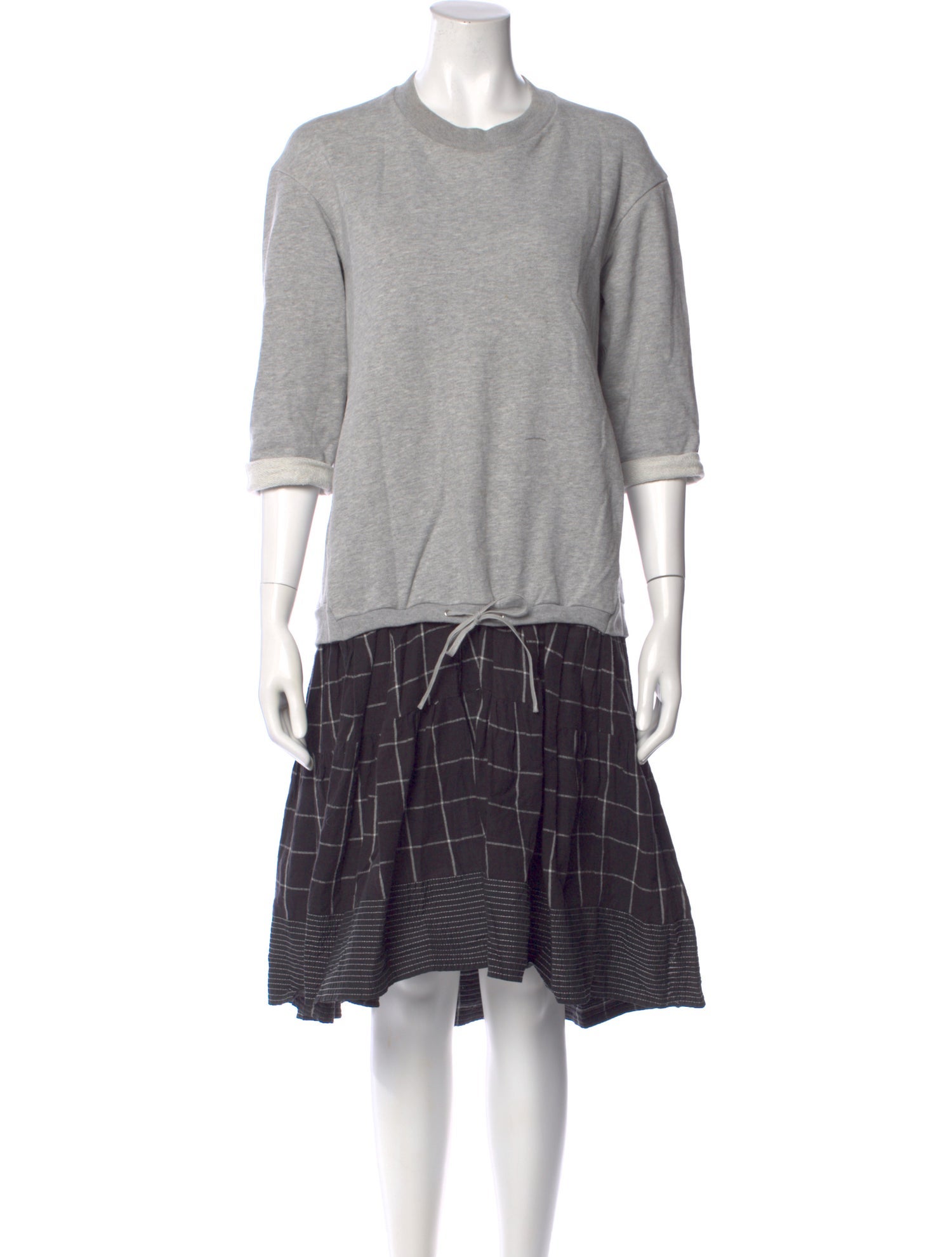 3.1 Phillip Lim Striped Midi Length Dress