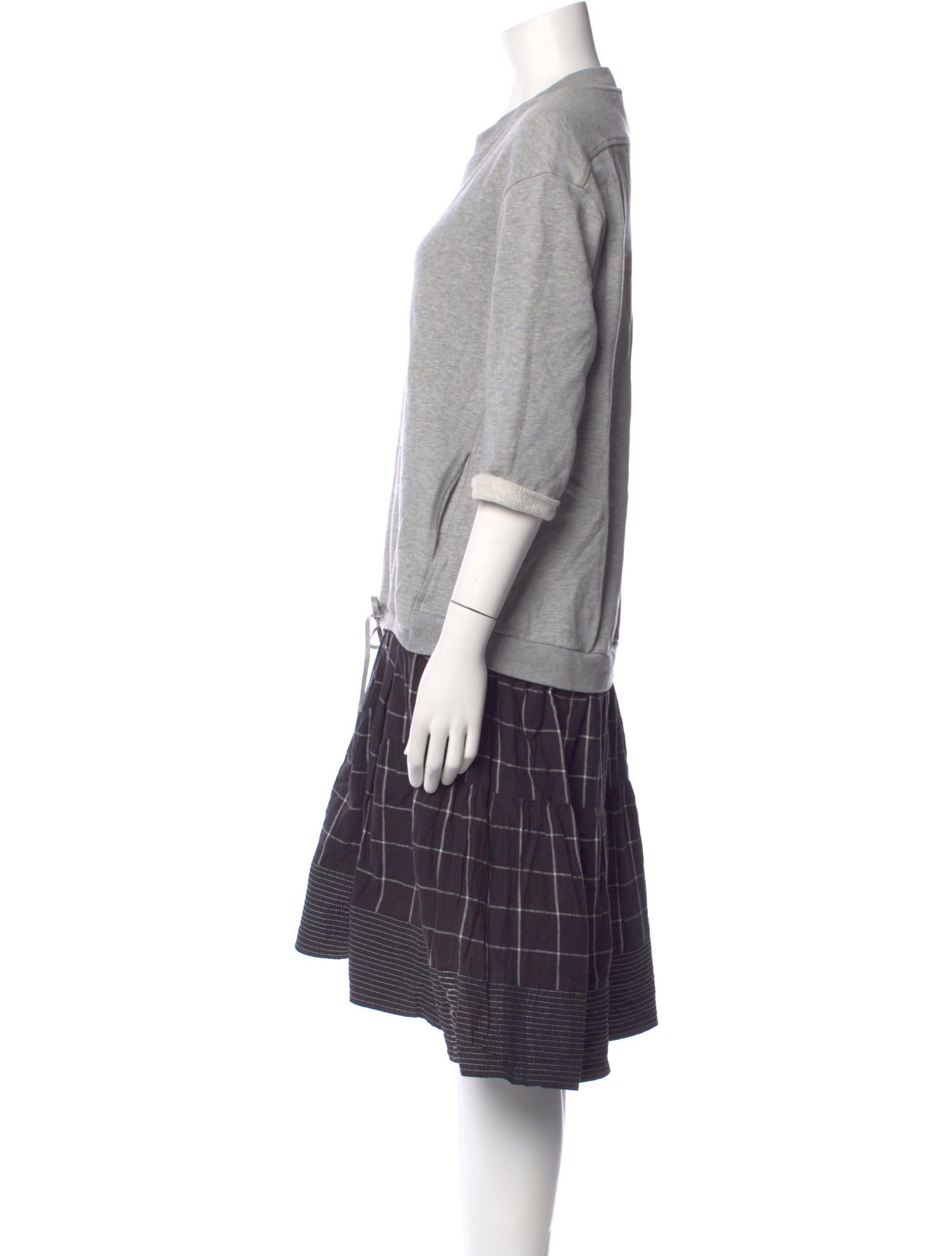 3.1 Phillip Lim Striped Midi Length Dress