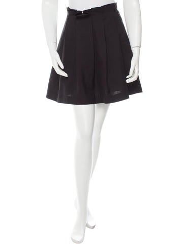 3.1 Phillip Lim Pleated Wool Skirt
