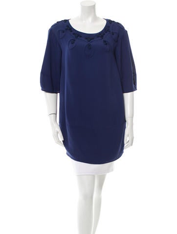 3.1 Phillip Lim Silk Short Sleeve Tunic