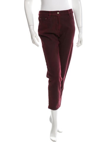 3.1 Phillip Lim Mid-Rise Straight-Leg Jeans