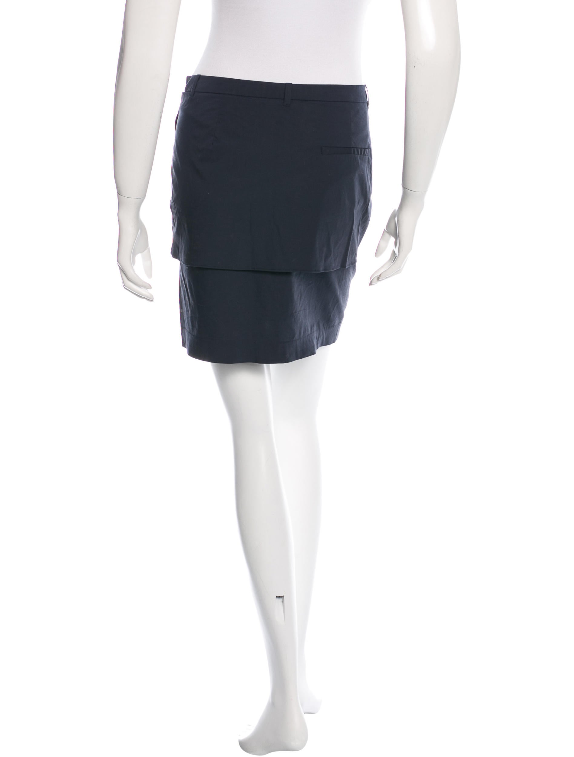 3.1 Phillip Lim Form Fitting Mini Skirt Clothing W31PH37588 The