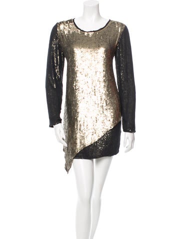 3.1 Phillip Lim Silk Sequined Dress