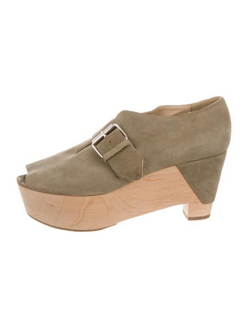 3.1 Phillip Lim Suede Platform Sandals