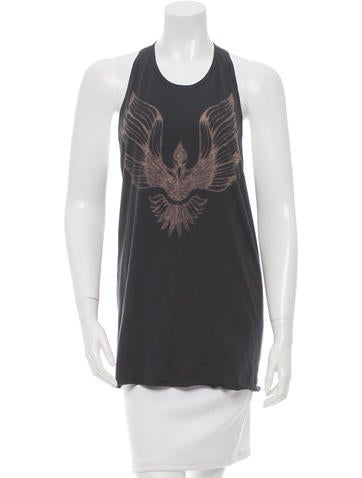 3.1 Phillip Lim Sleeveless Graphic Top