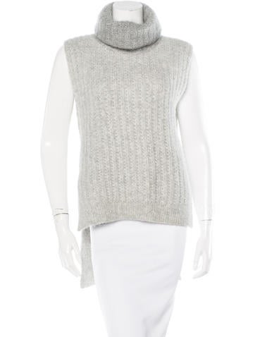 3.1 Phillip Lim Sleeveless Alpaca-Blend Sweater