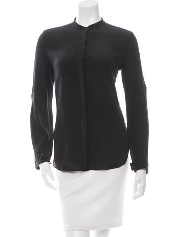 3.1 Phillip Lim Sheer Long Sleeve Top