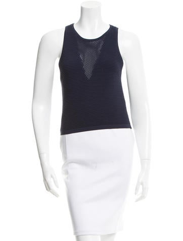 3.1 Phillip Lim Textured Crop Top