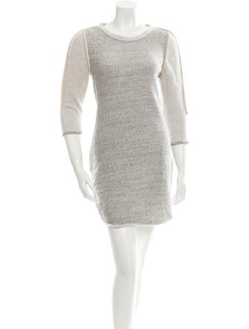 3.1 Phillip Lim Mini Sweatshirt Dress