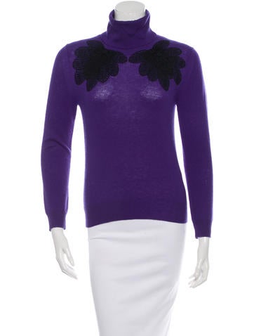3.1 Phillip Lim Wool Embroidered Turtleneck Sweater