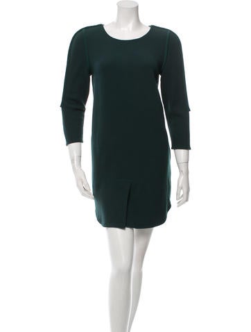 3.1 Phillip Lim Silk-Trimmed Shift Dress