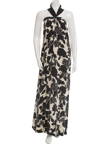 3.1 Phillip Lim Floral Print Maxi Dress