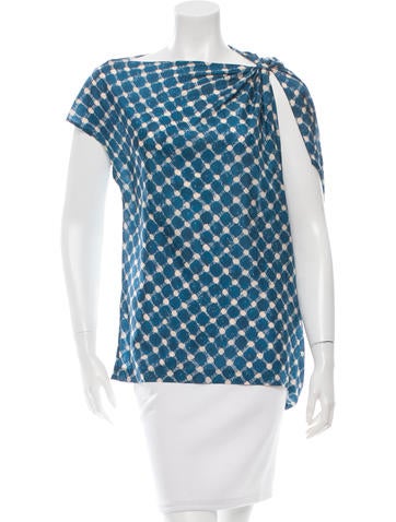 3.1 Phillip Lim Silk Print Top