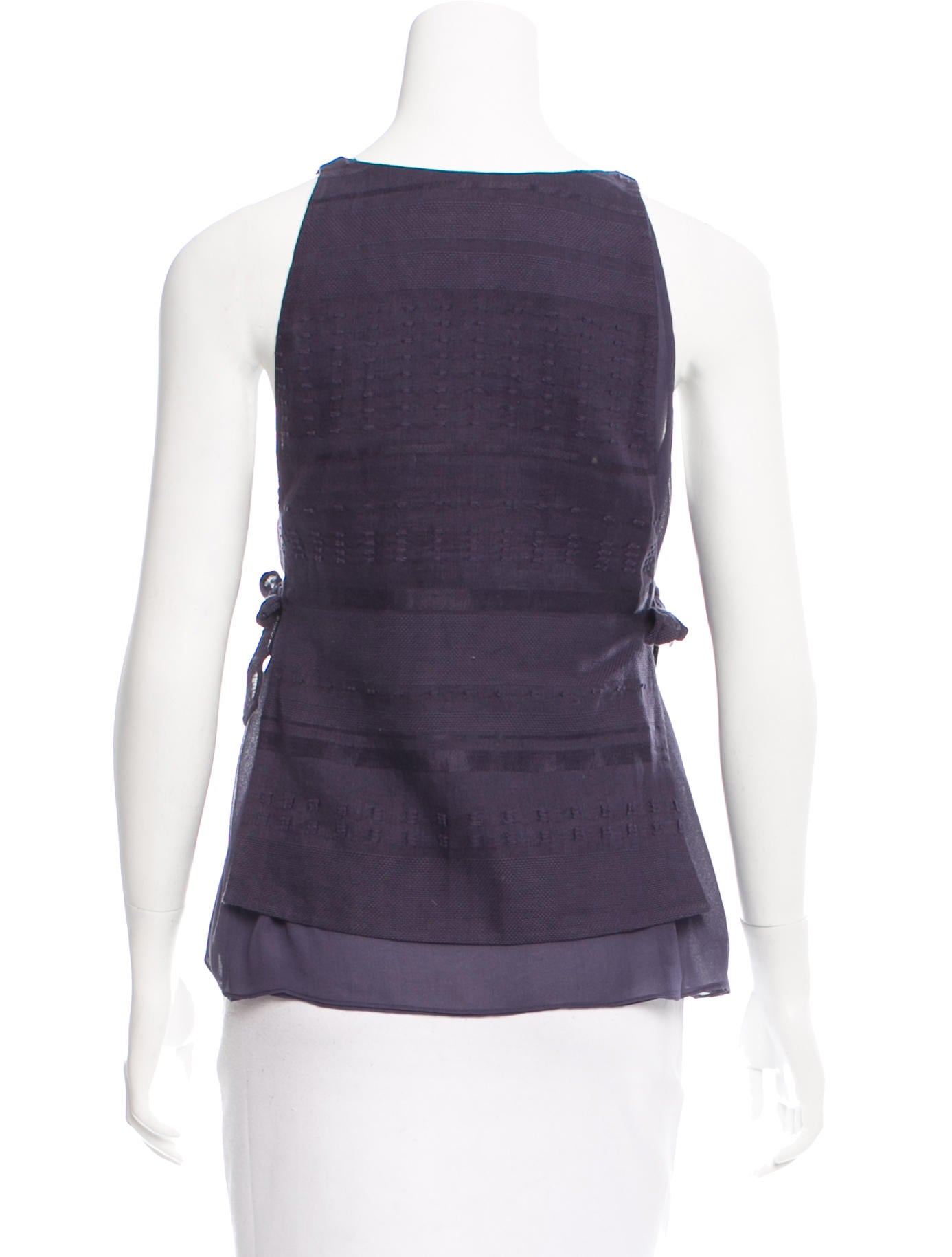 3.1 Phillip Lim Layered Sleeveless Top Clothing W31PH39156 The