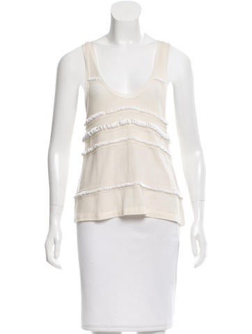 3.1 Phillip Lim Sleeveless Crop Top