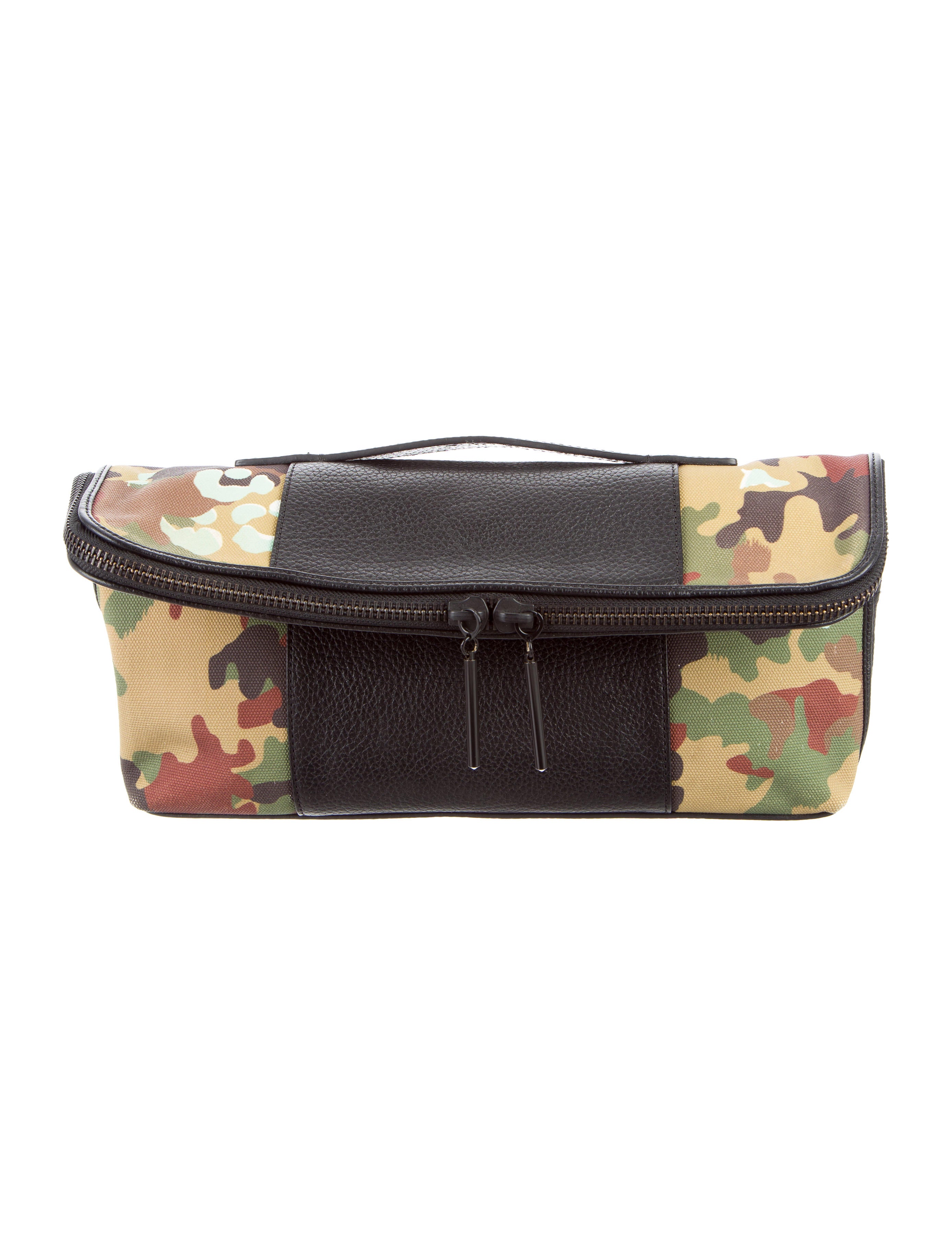 3 1 phillip lim leather camouflage panel pouch bags 3 1 phillip lim leather camouflage panel pouch bags