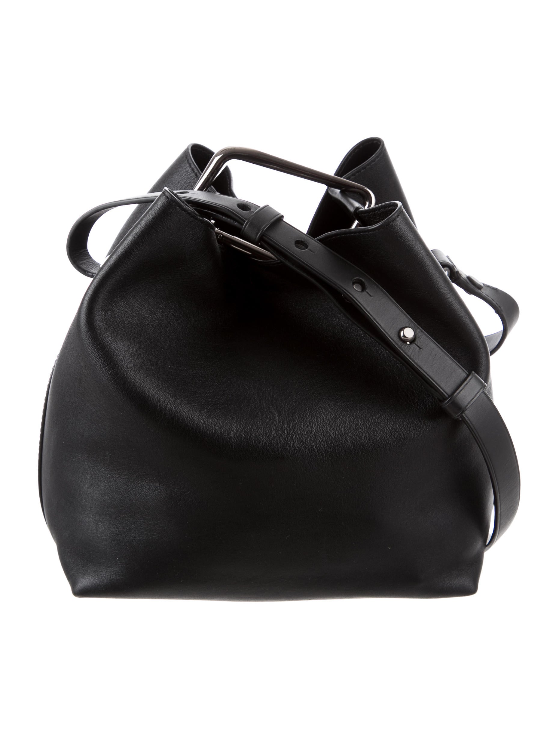3.1 Phillip Lim Quill Mini Bucket Bag - Black Bucket Bags  