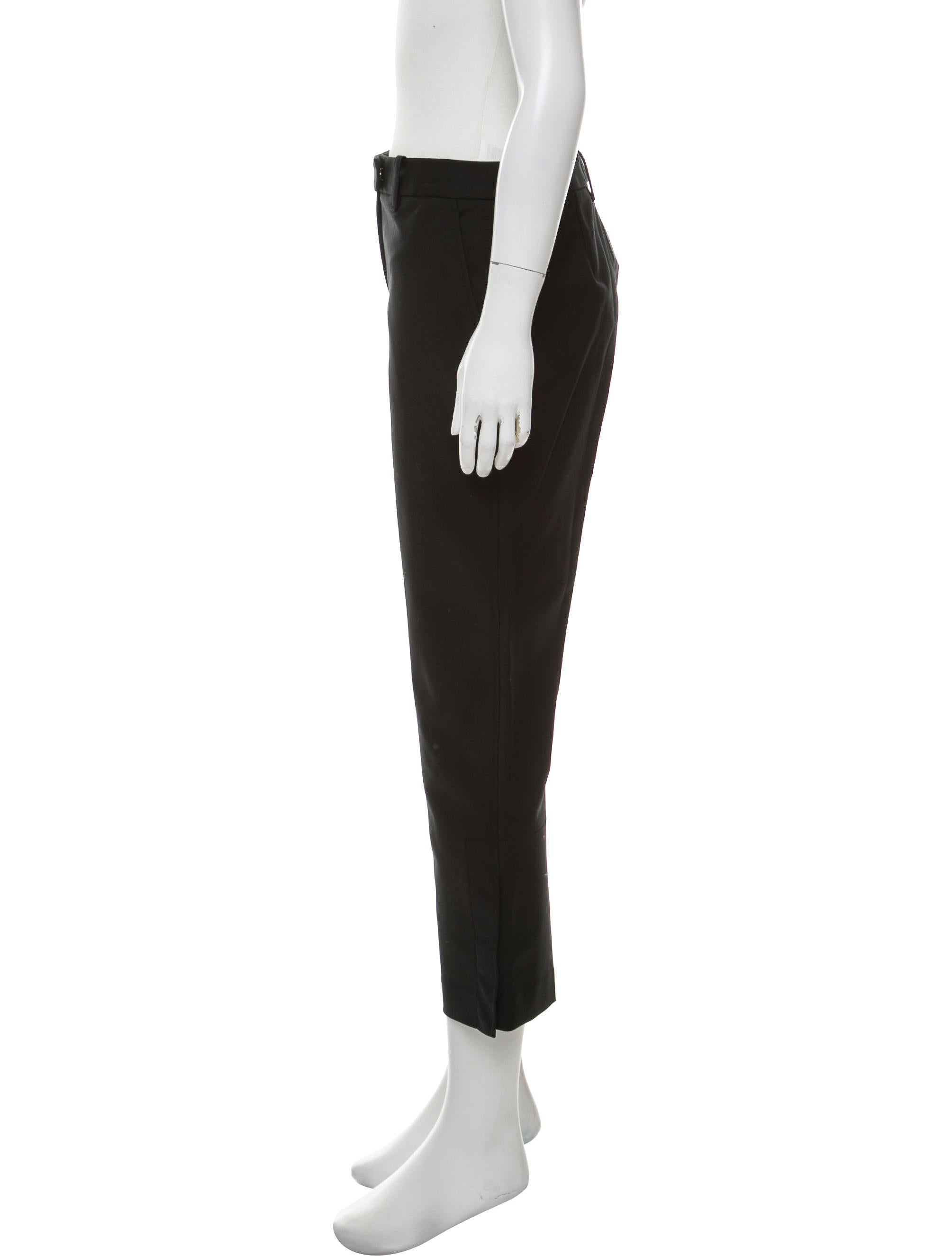 3.1 Phillip Lim Mid-Rise Straight-Leg Pants