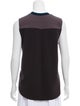 3.1 Phillip Lim Colorblock Pattern Crew Neck Top