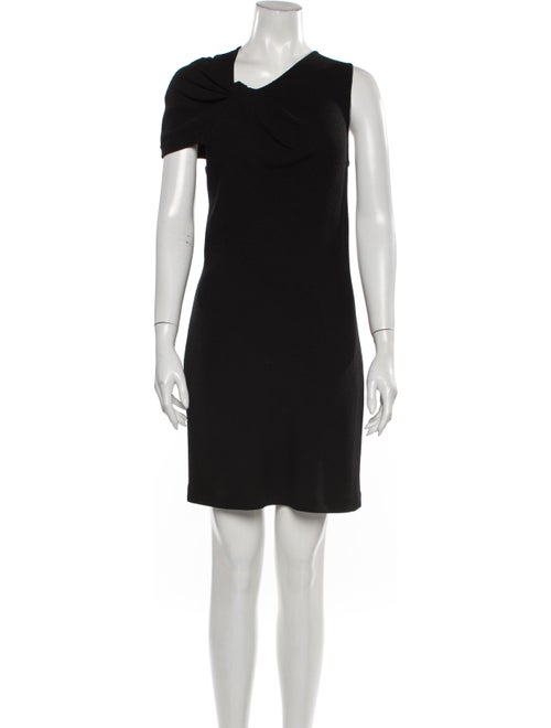 3.1 Phillip Lim Asymmetrical Mini Dress Black